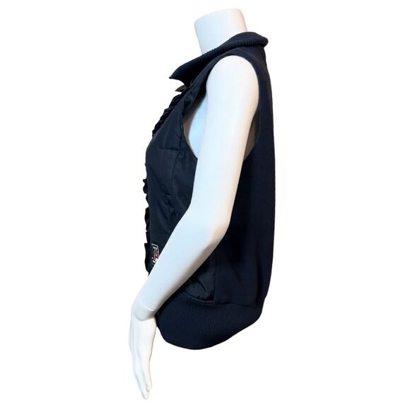 COLOSSEUM ATHLETICS U of A Ruffled Zip Up Puffer Vest SZ M $ $69 - Picture 4 of 11